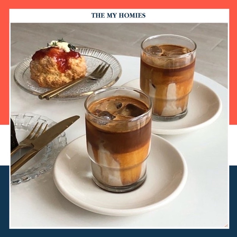 Set 6 Ly Thủy Tinh Hai Tầng Trơn Thái Lan UG-388