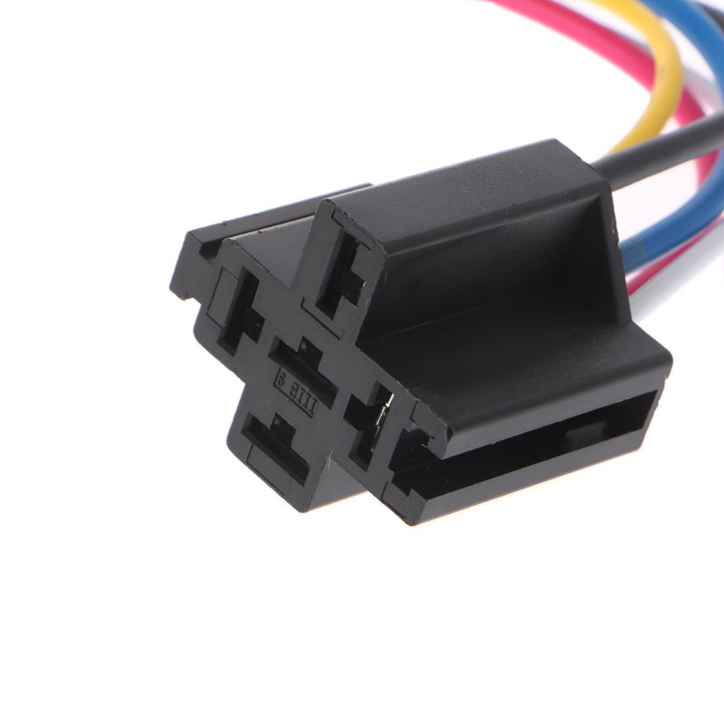 Bệ Đỡ Rơ Le 5 Pin 12v 24v 40a Chuyên Dụng | BigBuy360 - bigbuy360.vn