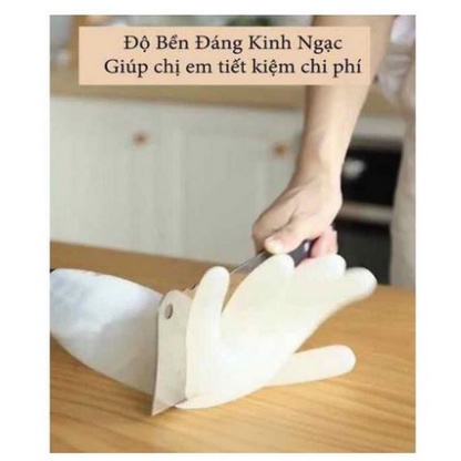 Găng Tay Cao Su Rửa Bát Cổ Cao Siêu Dai