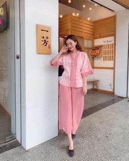 Đồ Lam Đi Chùa # Bà Lai Gấm Và Lụa Pháp Cao Cấp