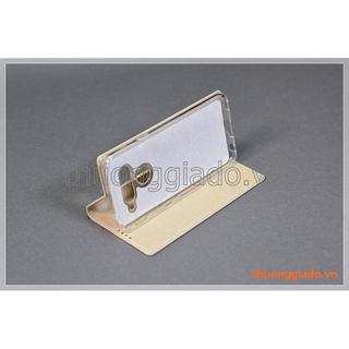 Bao da LG V40 flip leather case, hiệu Vili