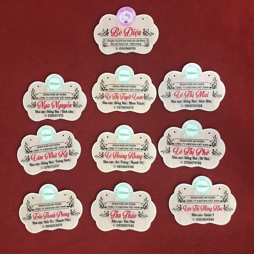 [GIÁ SIÊU SỐC] - Bảng hiệu mica Decor shop - Công cụ chụp ảnh sản phẩm xinh xắn - Thiết kế theo yêu cầu