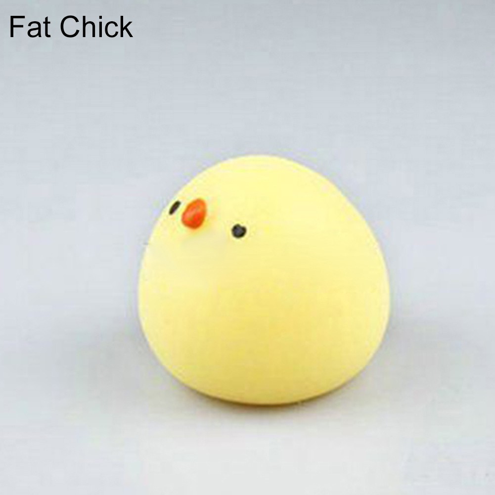 Đồ Chơi Squishy Bóp Tay Mềm Hình Con Thỏ Gà Dễ Thương Giúp Giảm Stress