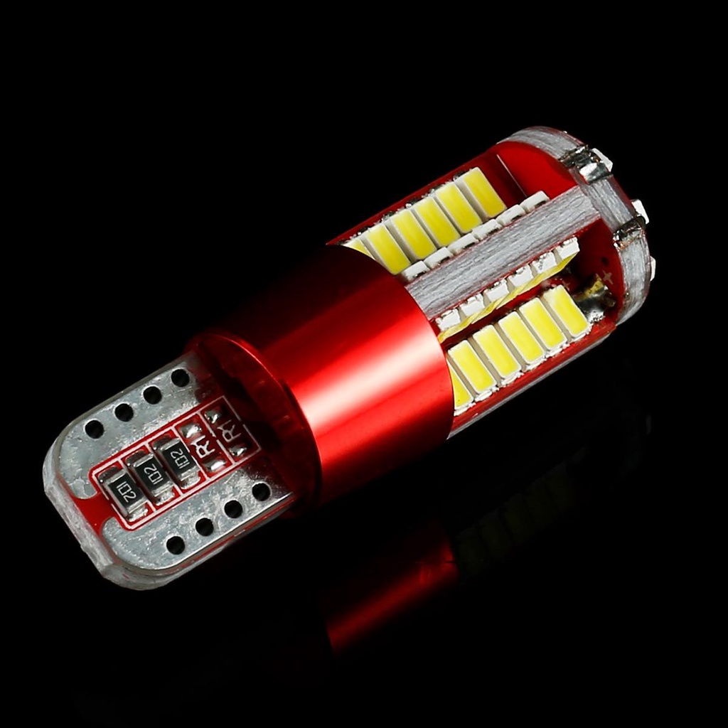 Set 2 Bóng Đèn LED T10 501 Ánh Sáng Trắng Chuyên Dụng Cho Biển Số Xe Hơi SHOPCYC9600