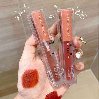 [OUYOU]Lẻ Cây Son Kem Lì Herorange Vỏ Đám Mây Trong Suốt