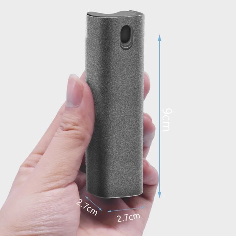 Bình xịt vệ sinh điện thoại , bộ dụng cụ lau màn hình , chai đổ sẵn dung dịch nước làm sạch kính cộng miếng khăn ốp vỏ