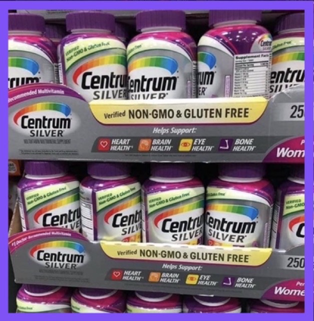 [Date 2023]Centrum Silver Women 50+ chai 275 viên | Thế Giới Skin Care
