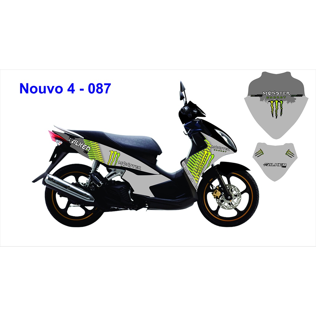 Các Mẫu tem Trùm Nouvo LX Cực Hot