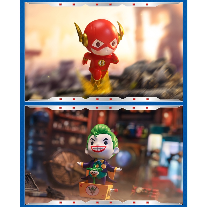 Pop mart popmart Nghệ Thuật dc justice League series Siêu Nhân Mù