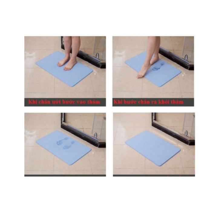 Thảm siêu thấm, hút công nghệ Nhật cho nhà tắm