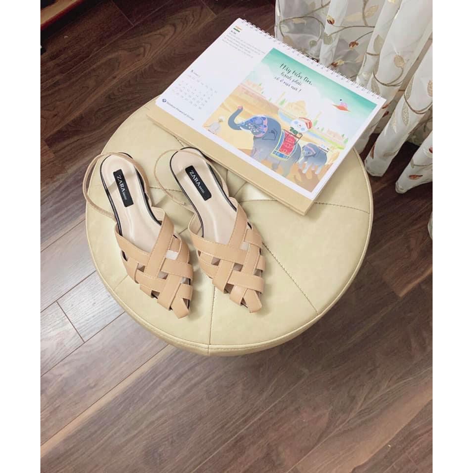 Giày sục nữ đẹp, giày sục bịt mũi đan, FULL size mã T183 | BigBuy360 - bigbuy360.vn