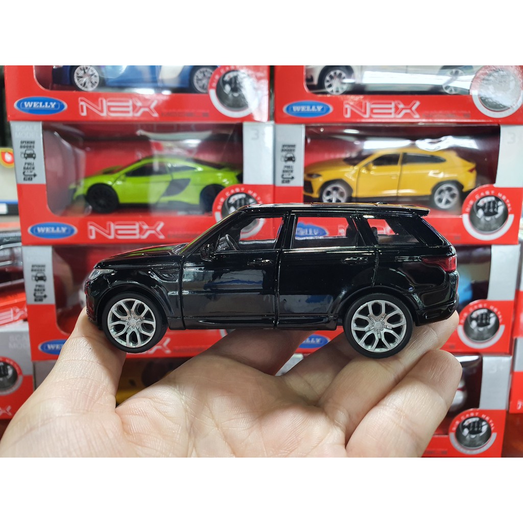 Xe Mô Hình Range Rover Sport 1:34 Welly ( Đen )