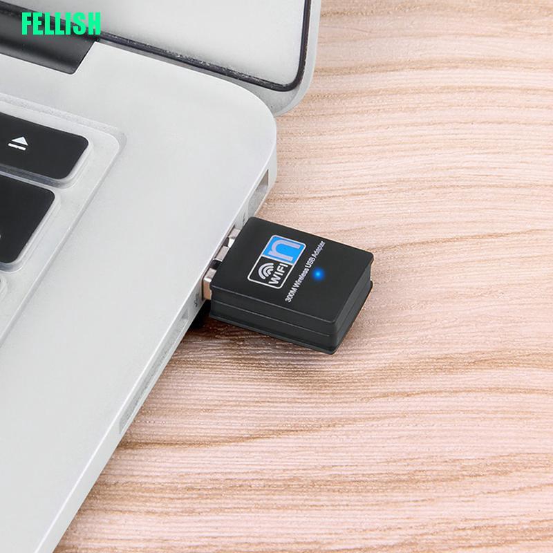 USB WiFi 300mbps 802.11 B / G / N thiết kế tiện lợi chất lượng cao