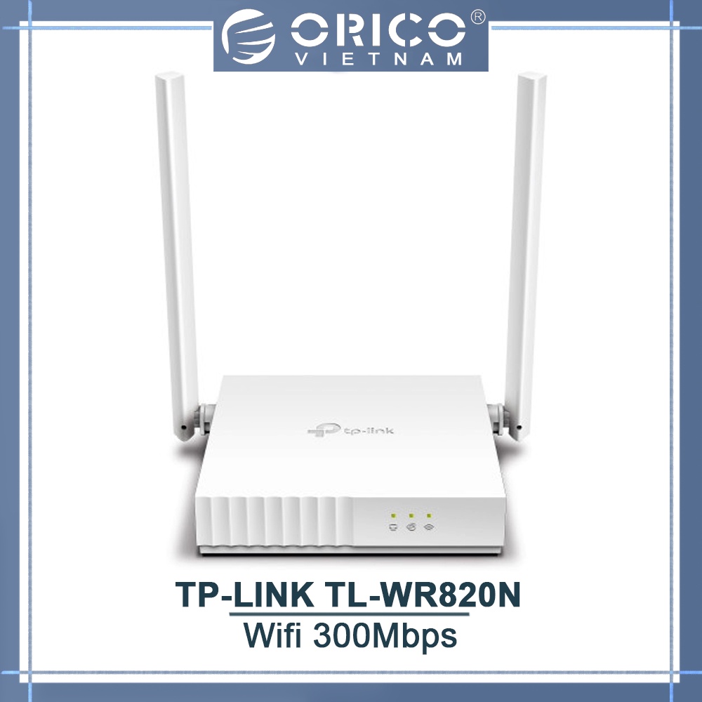 Bộ phát WiFi - Router WiFi TPlink TL-WR 820N chuẩn N tốc độ 300Mbps