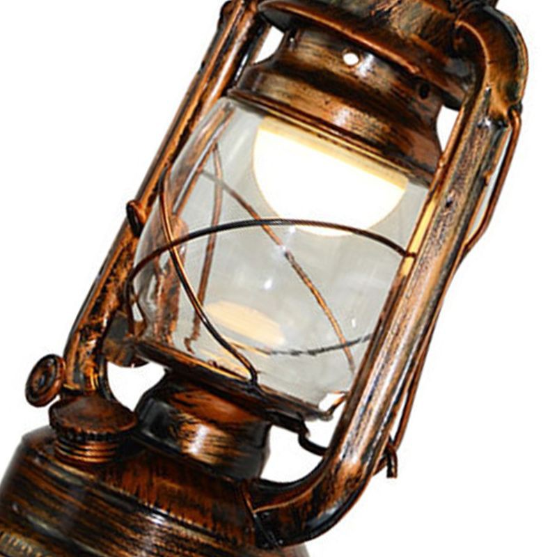 SEL Vintage LED Wall Lamp Barn Lantern Retro Kerosene Wall Light European Antique Style