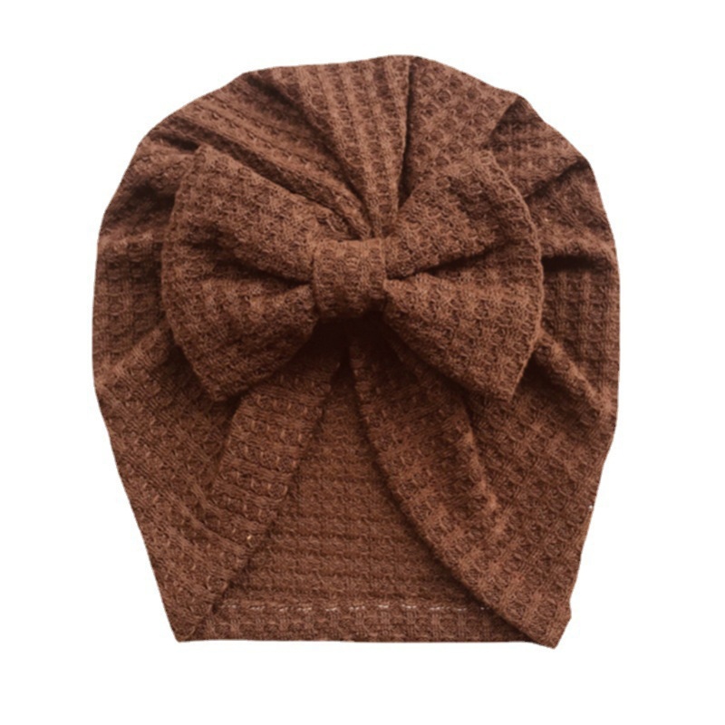 Mũ Beanie Đính Nơ Xinh Xắn Cho Bé
