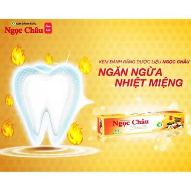 Kem đánh răng dược liệu Ngọc Châu - Bảo vệ lợi, giúp răng chắc khỏe từ gốc (Tuyb 125g)