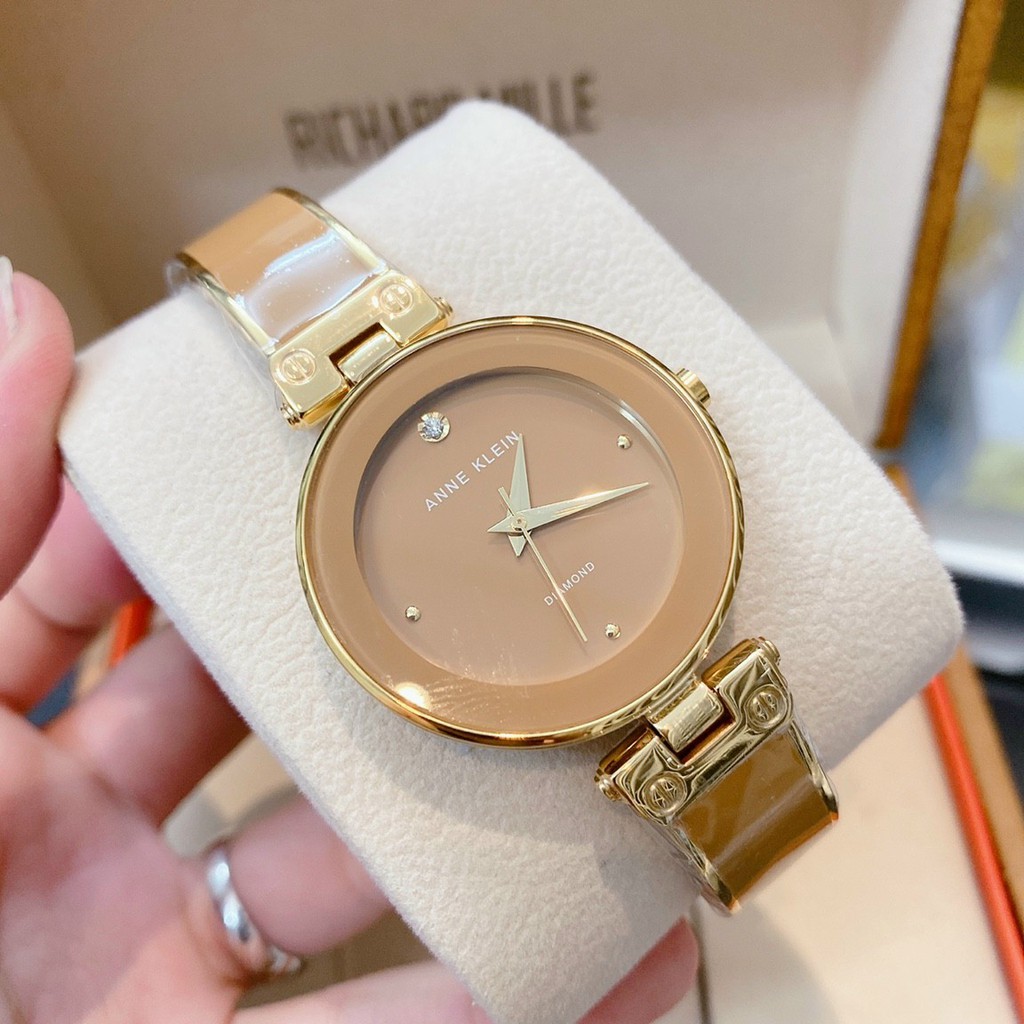 Đồng hồ nữ Anne klein AK/1980 thời trang size 34mm AK02 Fullbox