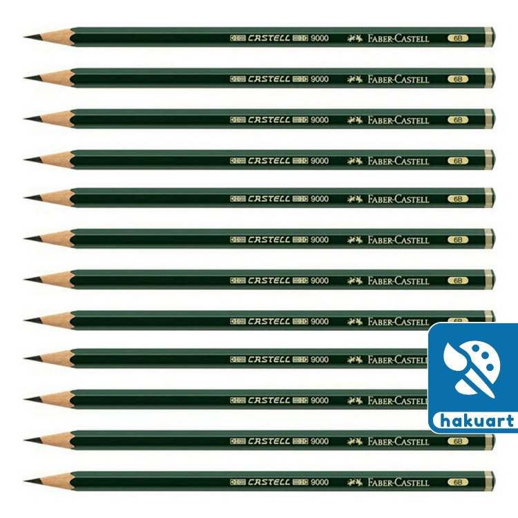 Bút chì FABER &amp; CASTELL HB 2B - 8B - Họa Cụ Hakuart