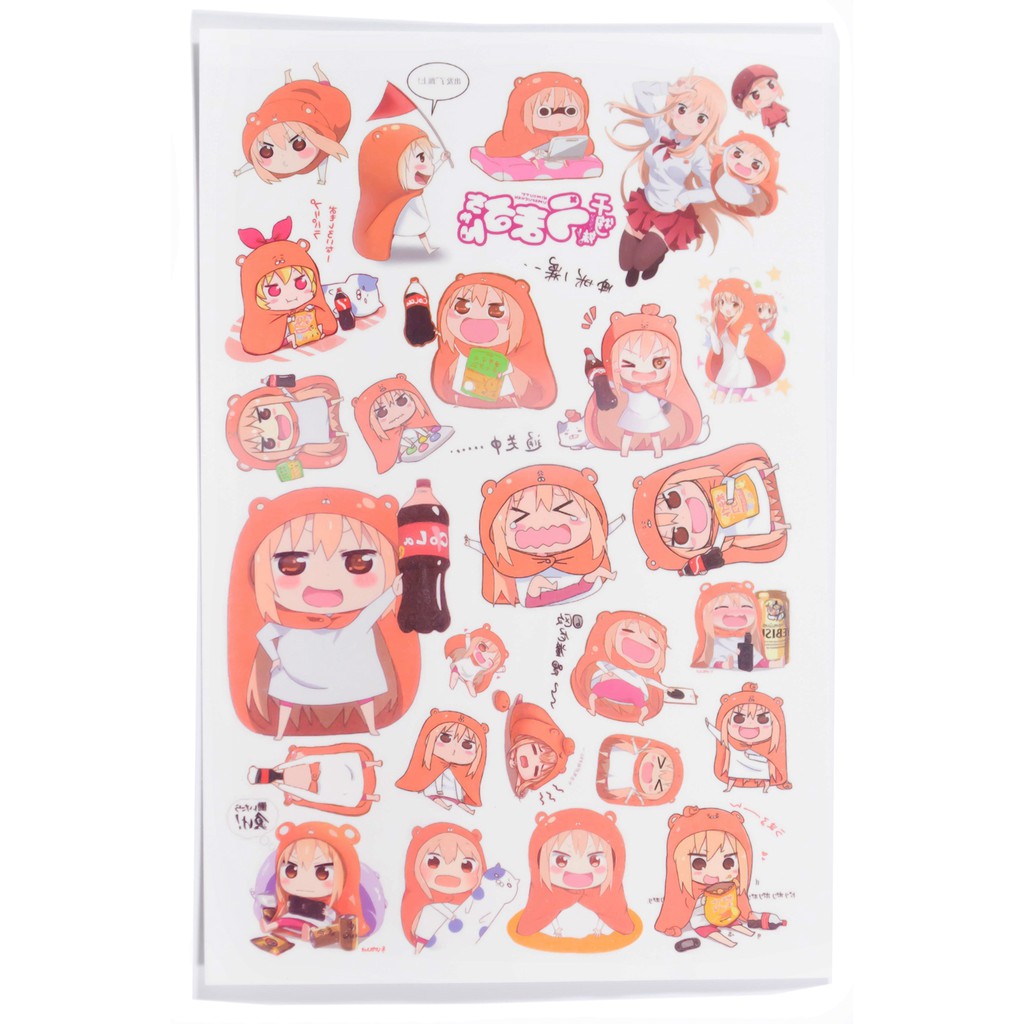 [thanh lý bán lỗ]Sticker Anime Hình xăm - Himouto! Umaru-chan [AAM] [PGN30]