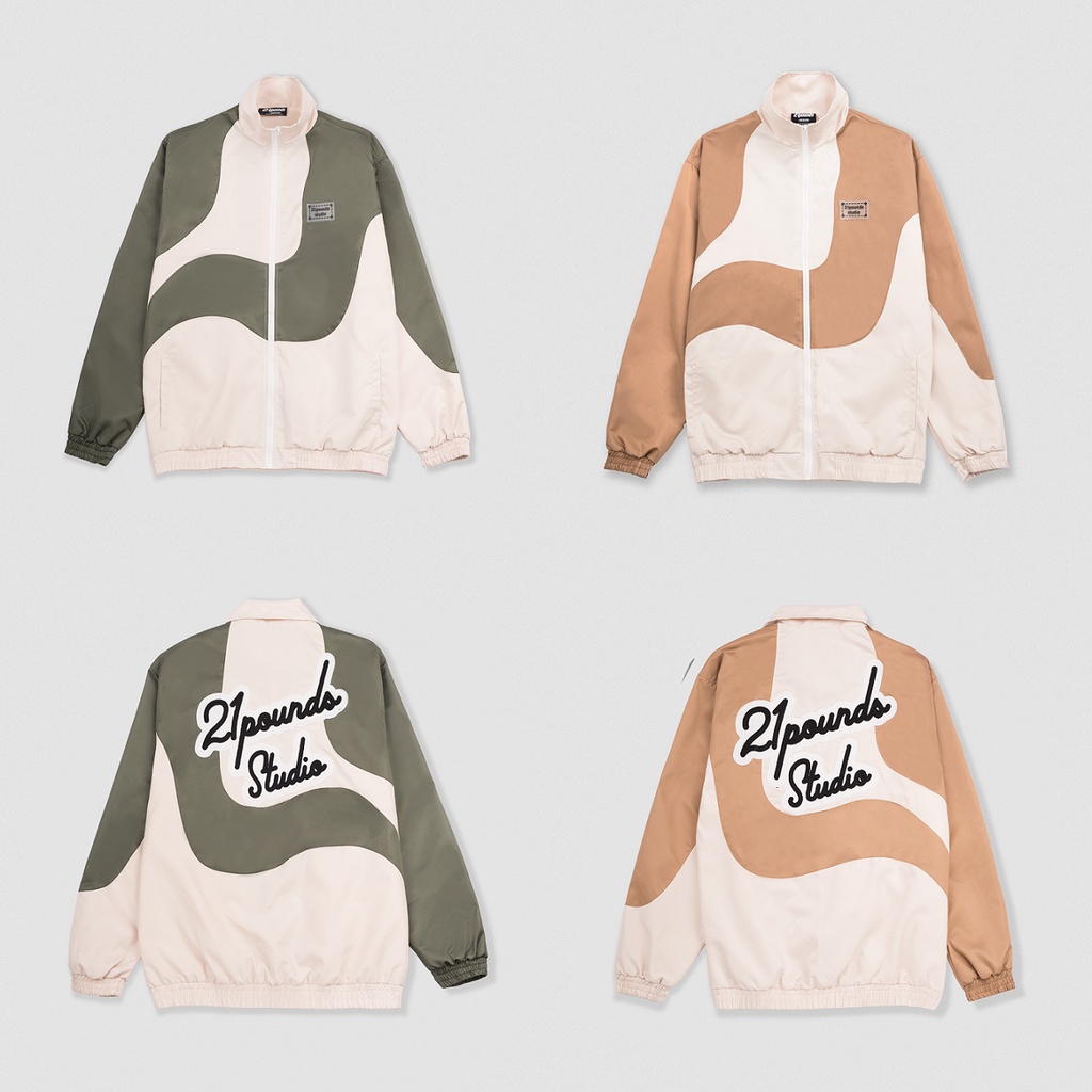 Áo khoác dù 2 lớp logo 21pounds