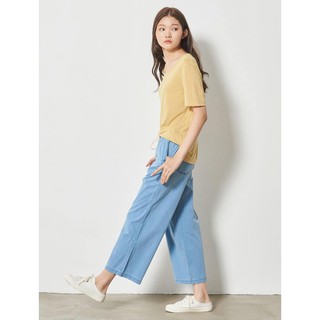 [8 Seconds] Áo phông cổ tim rayon