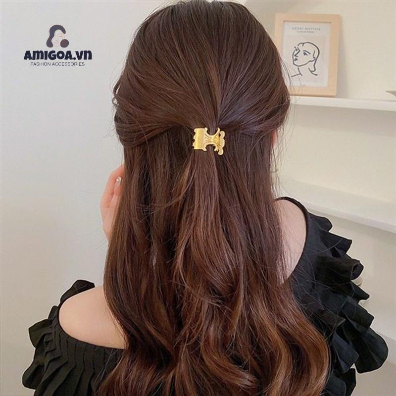 ✨✨Kẹp Tóc Chữ C Đôi Hình Cá Mập Mini Phong Cách Mới Thời Trang Cao Cấp kẹp tóc càng cua