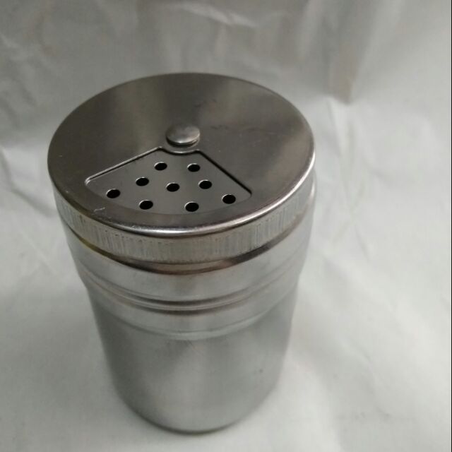 Lọ tăm inox hoàng gia hũ đựng tiêu 2 trong 1