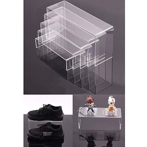 Kệ chữ U mica D30xR10xC10cm