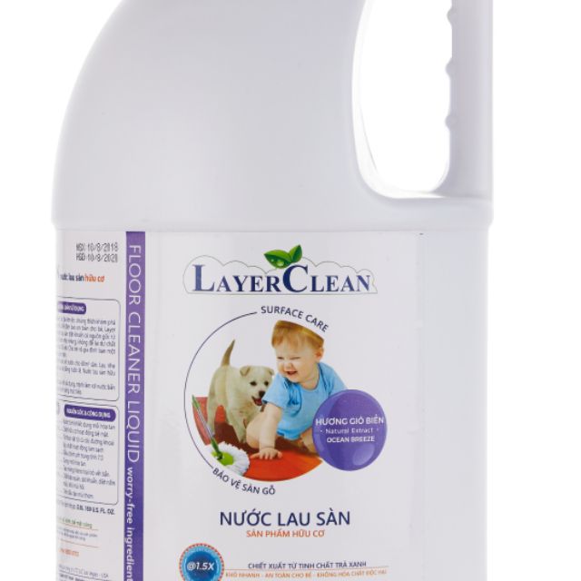Nước lau sàn hữu cơ