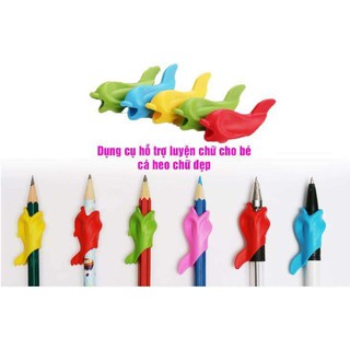 🍁 Set 5 cá định vị tay cầm bút đúng gắn bút máy, bút chì