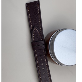 Dây đồng hồ handmade da bò nâu