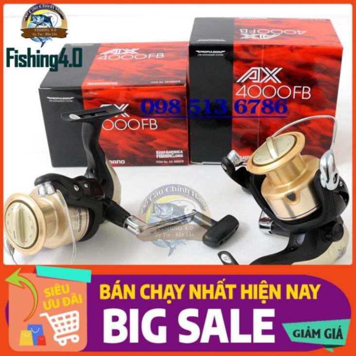 Xả Hàng Máy câu Cá Shimano FX 2019 Shimano AX Shimano SIENNA 2019 2500 4000