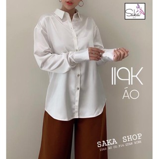 ÁO SƠ MI LỤA _vải cao cấp 😘 🔥
