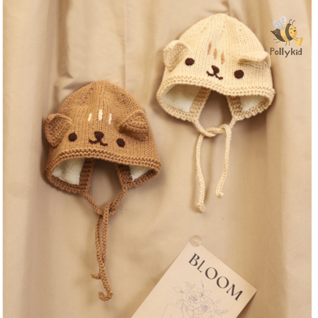 Mũ Len Mèo Dễ Thương Cho Các Bé  POLLY KID SP227