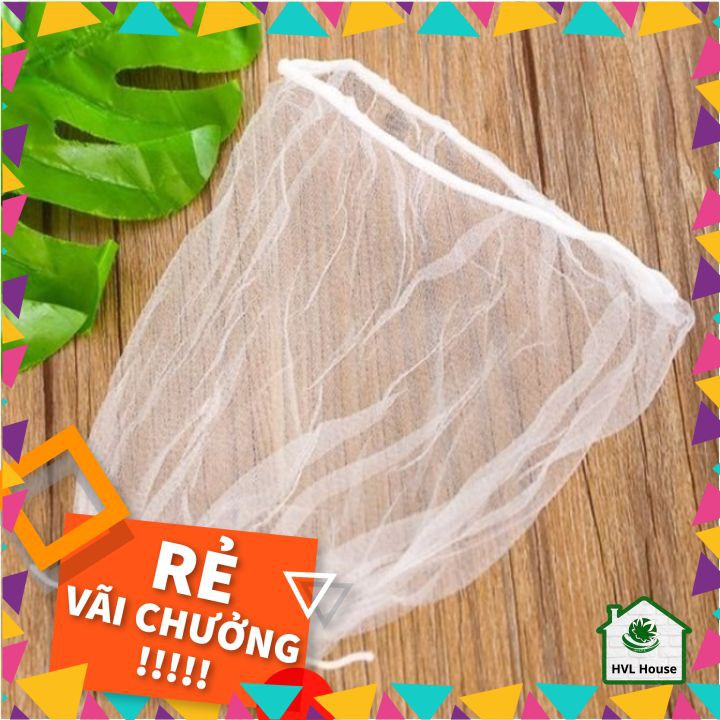 Túi lọc rác bồn rửa bát, thoát sàn nhanh gấp 5 lần, siêu rẻ, set 100 túi - LOKING