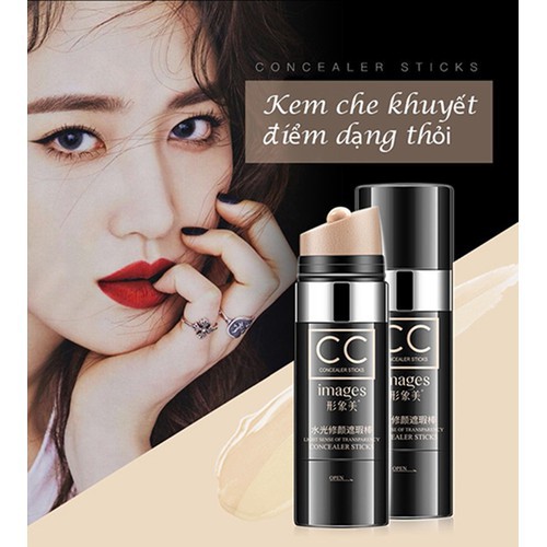 Kem Che Khuyết Điểm CC IMAGES Che Khuyêt Điểm Sáng Hồng Da SAKOVI CC01 30g | BigBuy360 - bigbuy360.vn
