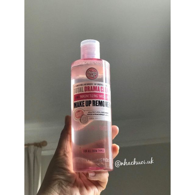 Nước tẩy trang Soap and Glory Total Drama Clean Makeup Remove 350ml (BILL UK)