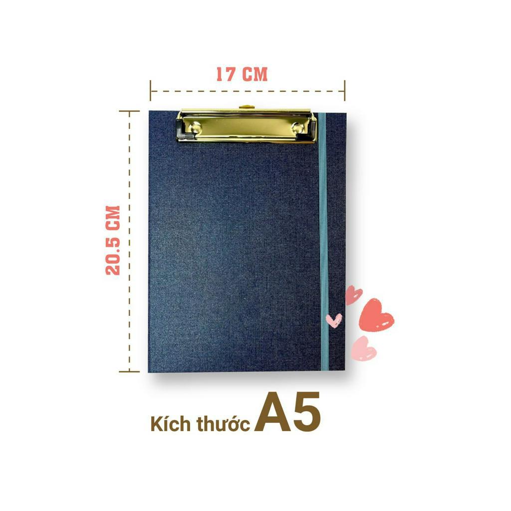 Combo 01 Bìa trình ký A4 & A5 + Notepad 100 trang cực kỳ đẳng cấp cho Văn Phòng chuyên nghiệp