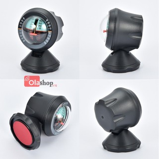 Đồng hồ đo độ dốc – độ nghiêng ô tô – Compass nghiêng 4 chiều, hỗ trợ  khi đi đèo địa hình gồ ghề