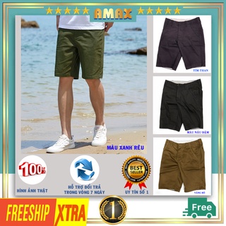 Quần đùi Kaki Nam đẹp cao cấp thời trang, quần short nam kaki KDK-01