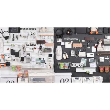Móc sắt sơn tĩnh điện Combo 3 móc treo B010 phụ kiện bảng pegboard NB131