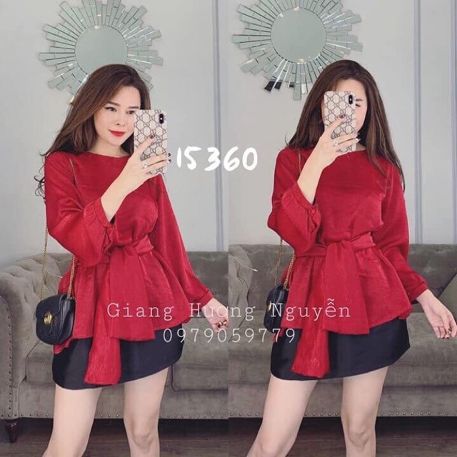 ÁO NHUNG THẮT EO HÀNG LOẠI 1