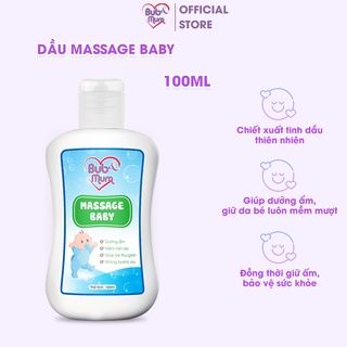 [Mã BMLTA50 giảm đến 50K đơn 99K] Dầu Massage cho bé chiết xuất tinh dầu thiên nhiên 100ml BuB&MuM