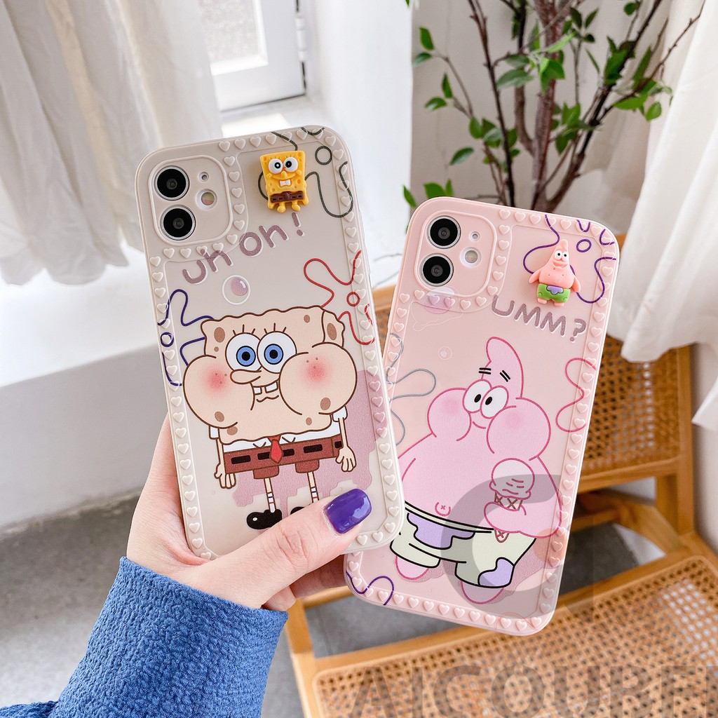 Cartoon pattern case for iPhone 12 11 Pro Max XS Max XR 8 7