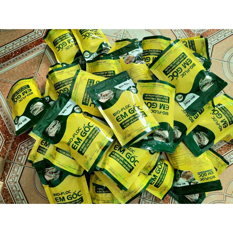 EM gốc Bio-floc vi sinh gốc làm sạch nước và đáy ao nuôi