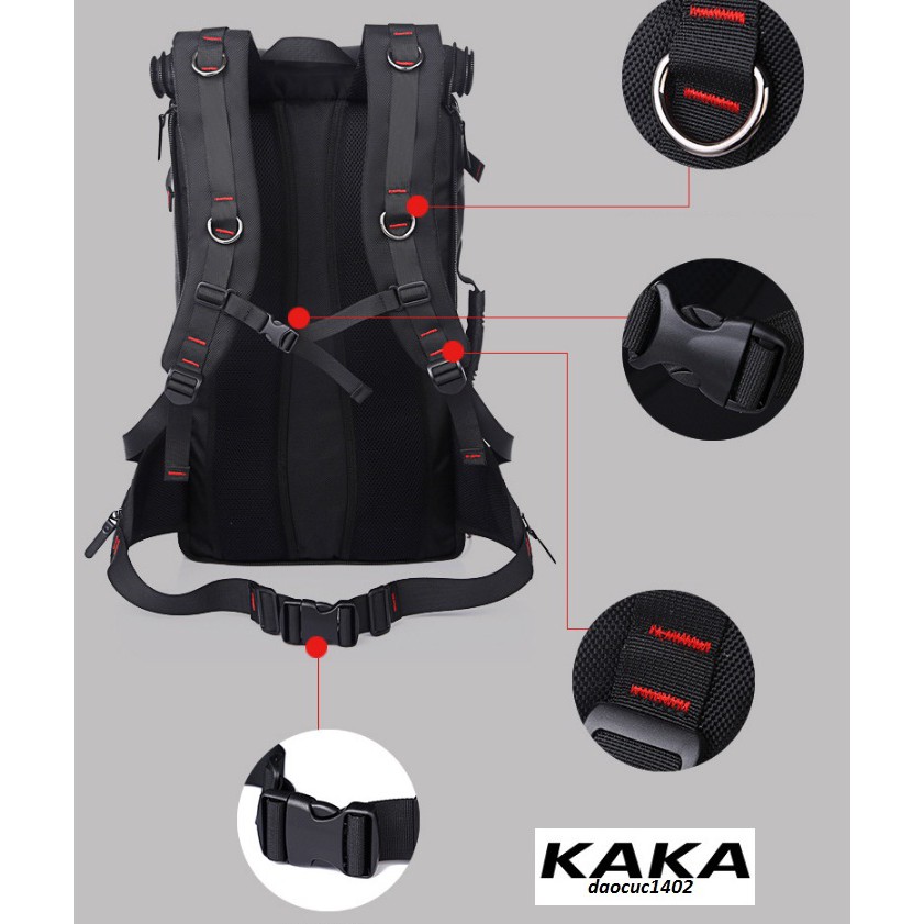 (Hàng sẵn) Kaka - Balo leo núi du lịch đa năng