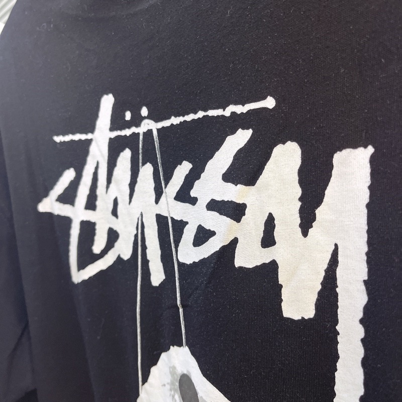 ⚡️ - Áo Tee Stussy Fuzzy Dice Tee Smoke/Black,áo phông Stussy, Áo thun Stussy