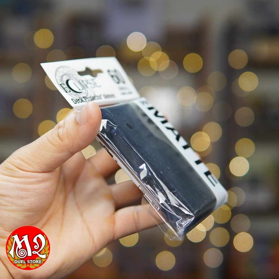 Bọc bài Yugioh Eclipse Matte  - 60 cái BLACK Đen 62x89 mm - Chính hãng Ultra PRO USA