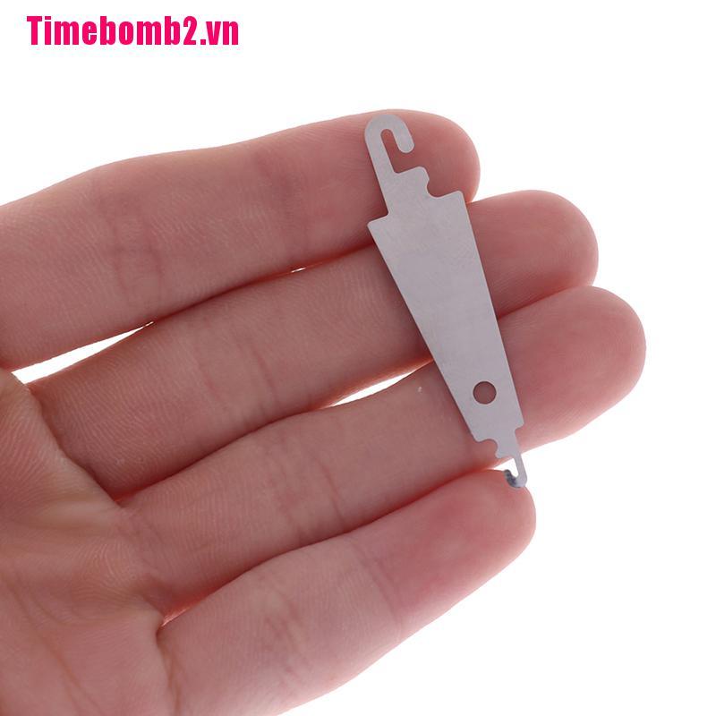 Bộ 10 Kim Xỏ Khuyên Bằng Thép Không Gỉ Tiện Dụng